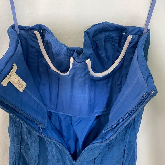 J. Crew Strapless Blue Dress - Picture 15 of 15